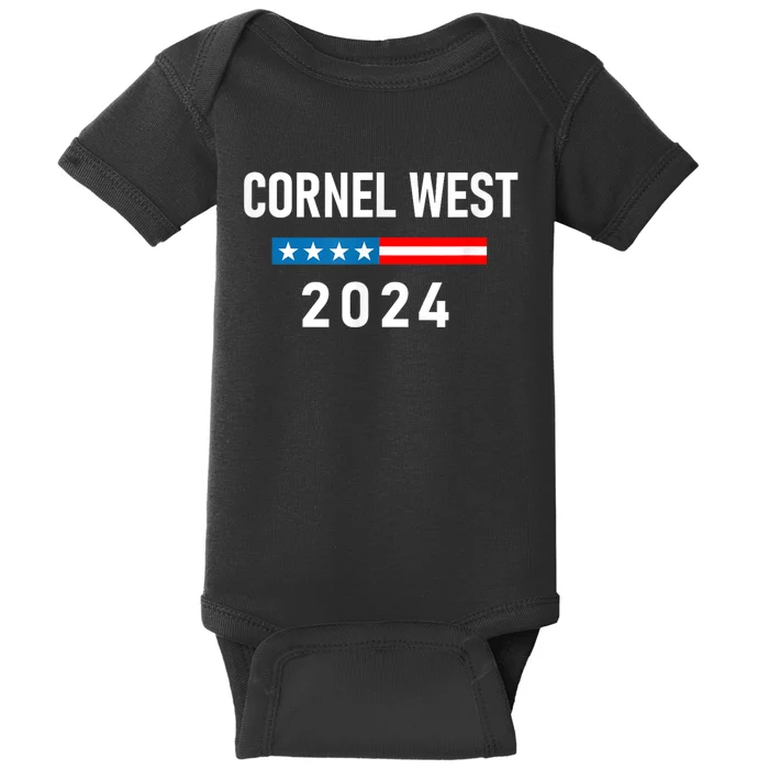 Cornel West For President Cornel West 2024 Baby Bodysuit