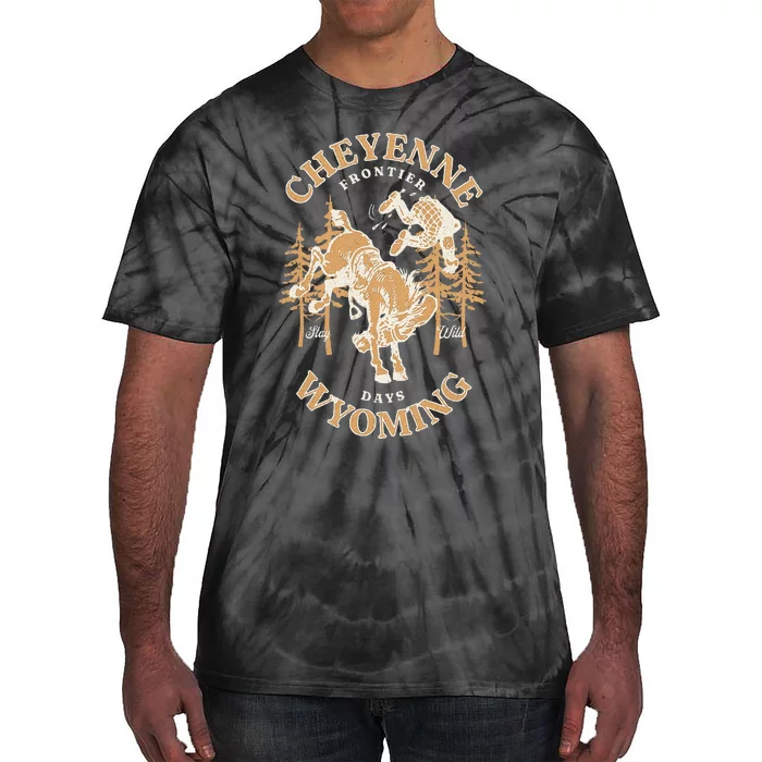 Cheyenne Wyoming Frontier Days Tie-Dye T-Shirt