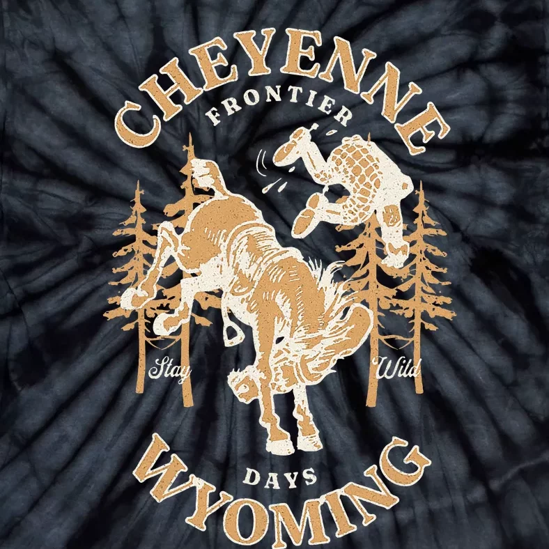 Cheyenne Wyoming Frontier Days Tie-Dye T-Shirt