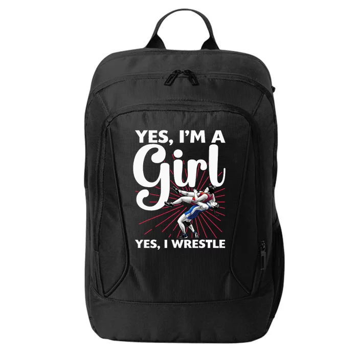 Cool Wrestling For Wrestler Athletes Coach City Backpack