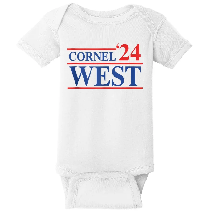 Cornel West For President Cornel West 2024 Baby Bodysuit