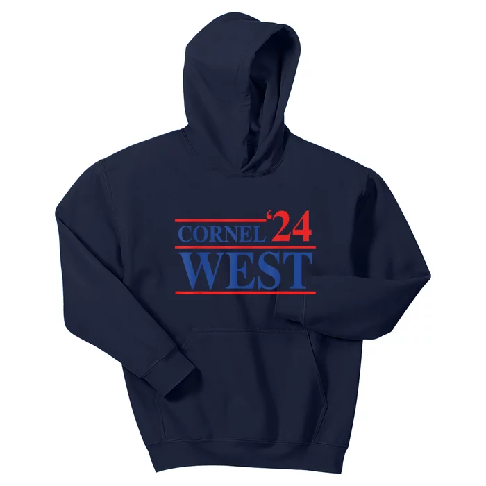 Cornel West For President Cornel West 2024 Kids Hoodie