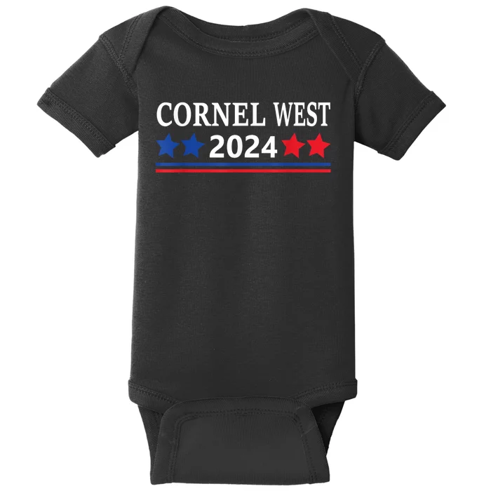 Cornel West For President Cornel West 2024 Baby Bodysuit