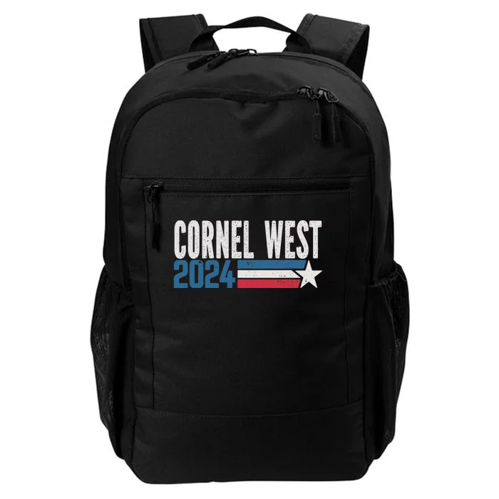 Cornel West For President 2024 Portrait Cornel West Daily Commute Backpack