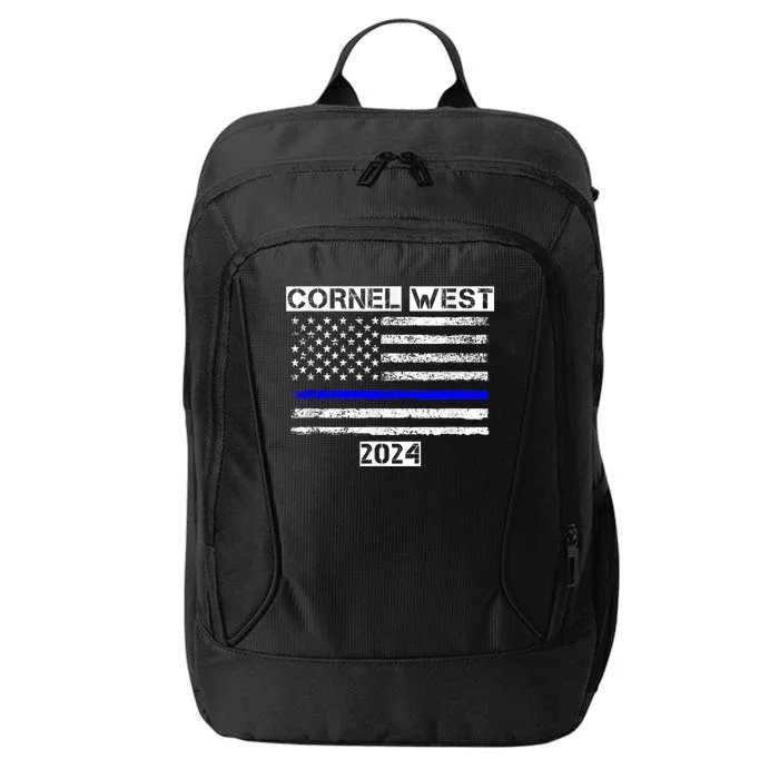 Cornel West For President Cornel West 2024 City Backpack