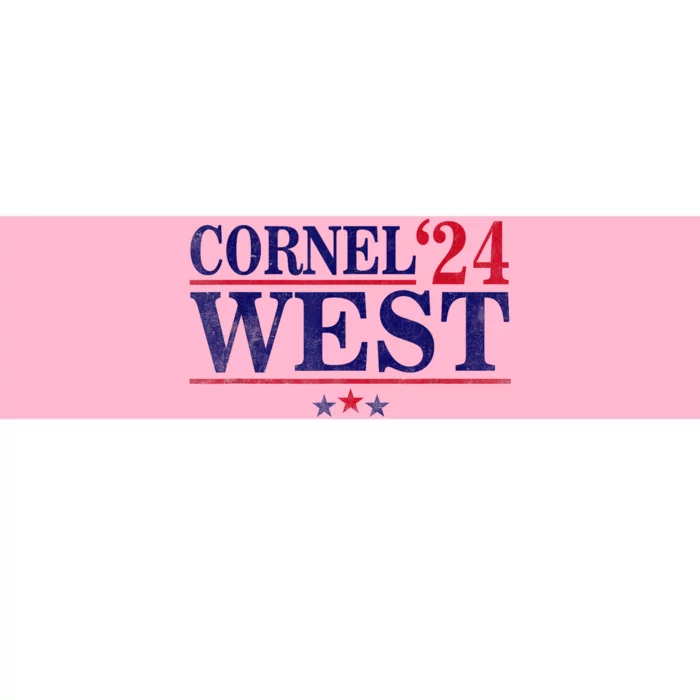 Cornel West For President Potus 2024 Bumper Sticker