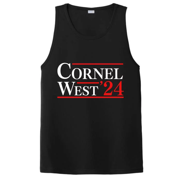 Cornel West For President 2024 Cornel West 2024 Performance Tank