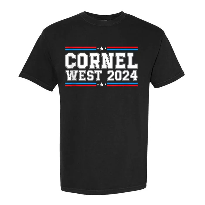 Cornel West For President Cornel West 2024 Garment-Dyed Heavyweight T-Shirt