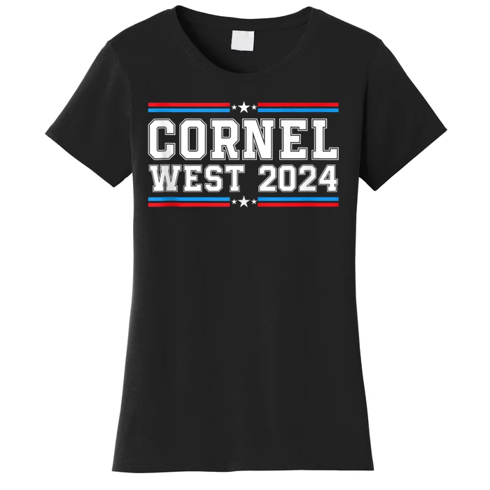 Cornel West For President Cornel West 2024 Women's T-Shirt