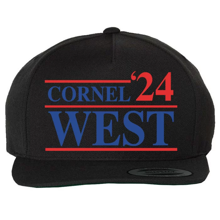 Cornel West For President Cornel West 2024 Wool Snapback Cap