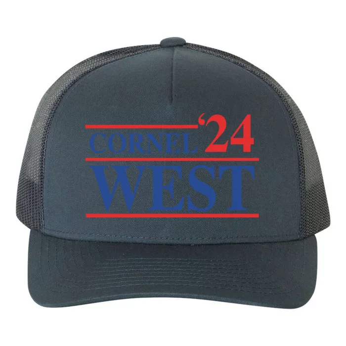 Cornel West For President Cornel West 2024 Yupoong Adult 5-Panel Trucker Hat