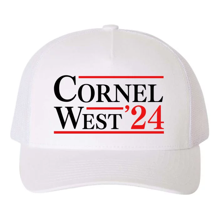 Cornel West For President 2024 Cornel West 2024 Yupoong Adult 5-Panel Trucker Hat