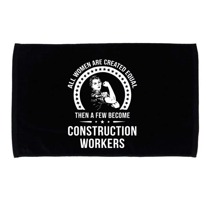 Construction Worker For Women Construction Worker Microfiber Hand Towel