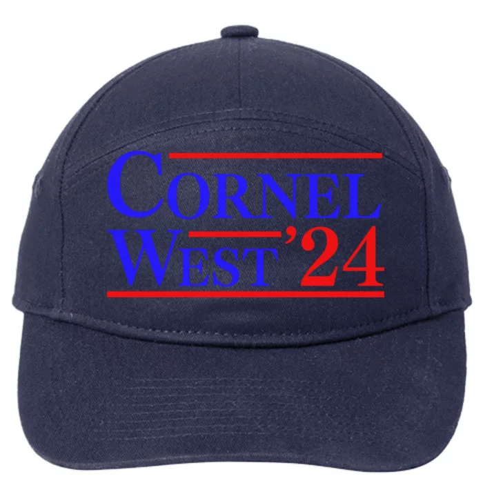 Cornel West For President 2024 Cornel West 2024 7-Panel Snapback Hat