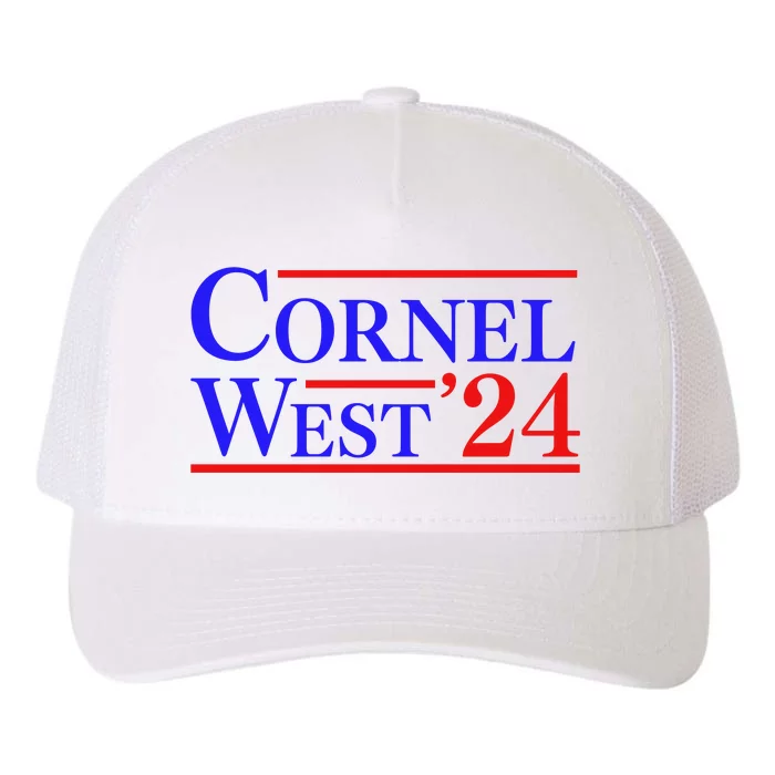 Cornel West For President 2024 Cornel West 2024 Yupoong Adult 5-Panel Trucker Hat