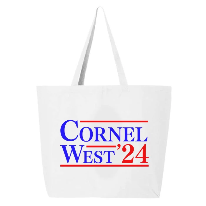 Cornel West For President 2024 Cornel West 2024 25L Jumbo Tote