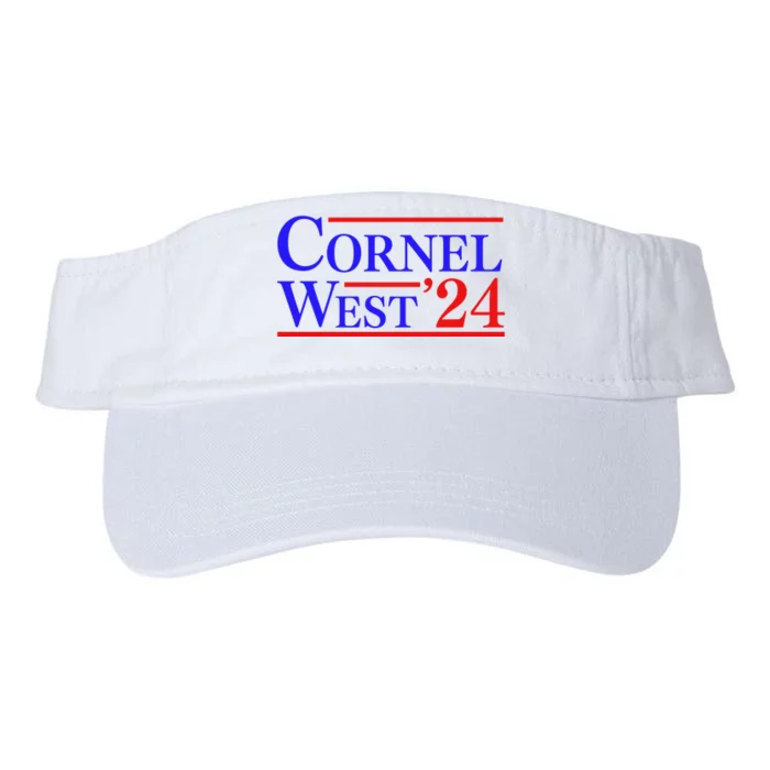 Cornel West For President 2024 Cornel West 2024 Valucap Bio-Washed Visor