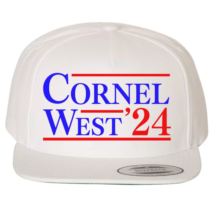 Cornel West For President 2024 Cornel West 2024 Wool Snapback Cap