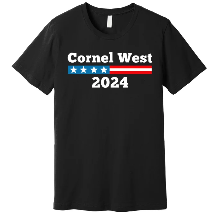 Cornel West For President 2024 Cornel West 2024 Premium T-Shirt