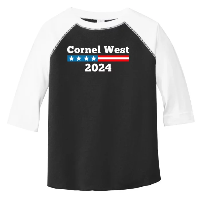 Cornel West For President 2024 Cornel West 2024 Toddler Fine Jersey T-Shirt