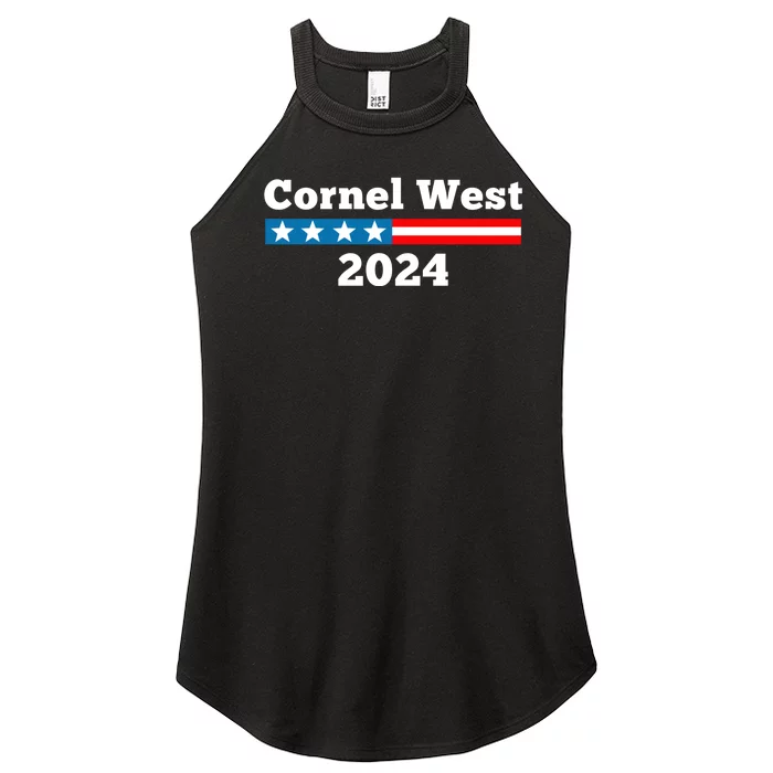 Cornel West For President 2024 Cornel West 2024 Women’s Perfect Tri Rocker Tank