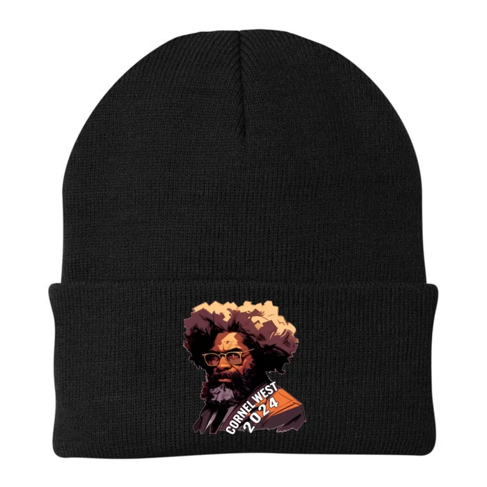 Cornel West For President Cornel West 2024 Knit Cap Winter Beanie