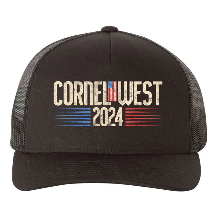 Cornel West For President Cornel West 2024 Yupoong Adult 5-Panel Trucker Hat