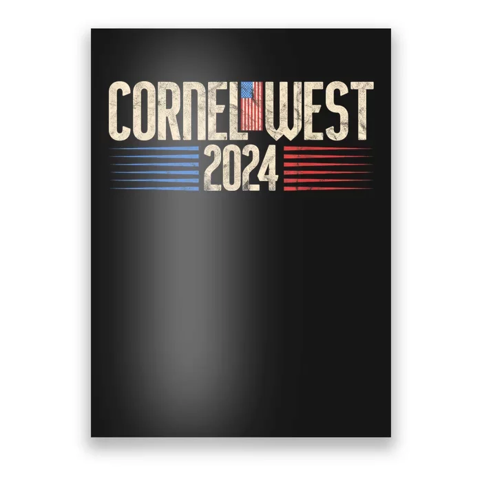 Cornel West For President Cornel West 2024 Poster