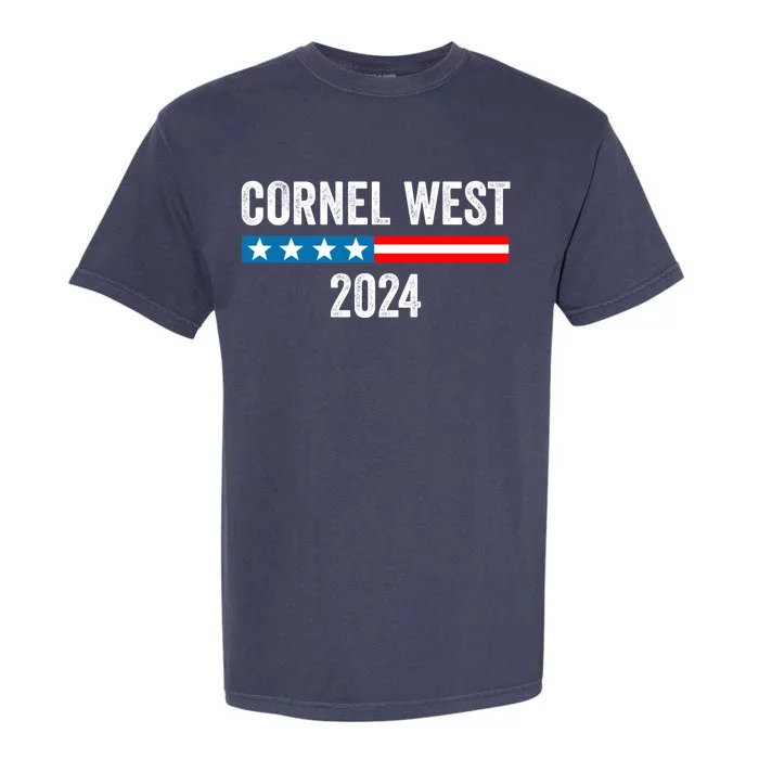 Cornel West For President 2024 Cornel West 2024 Garment-Dyed Heavyweight T-Shirt