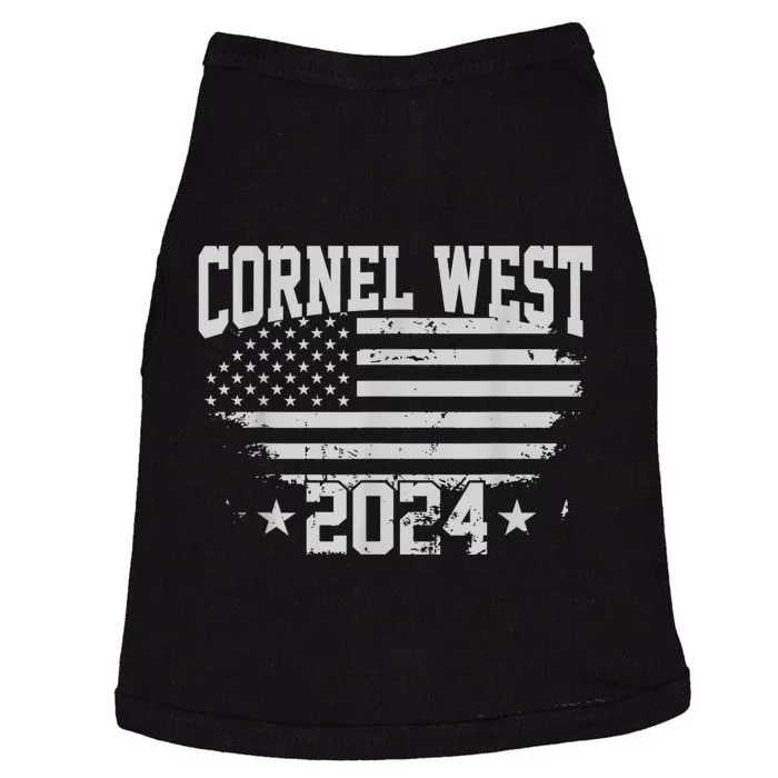 Cornel West For President Cornel West 2024 Doggie Tank