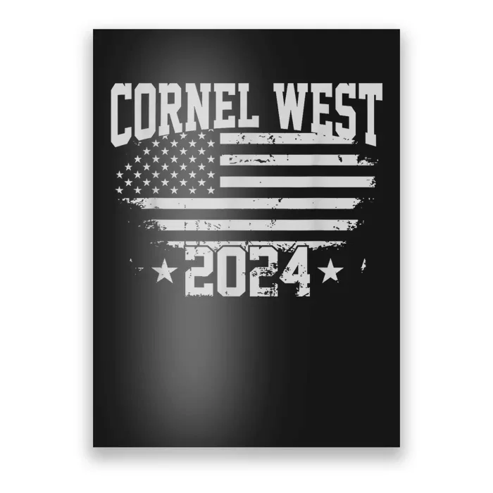 Cornel West For President Cornel West 2024 Poster