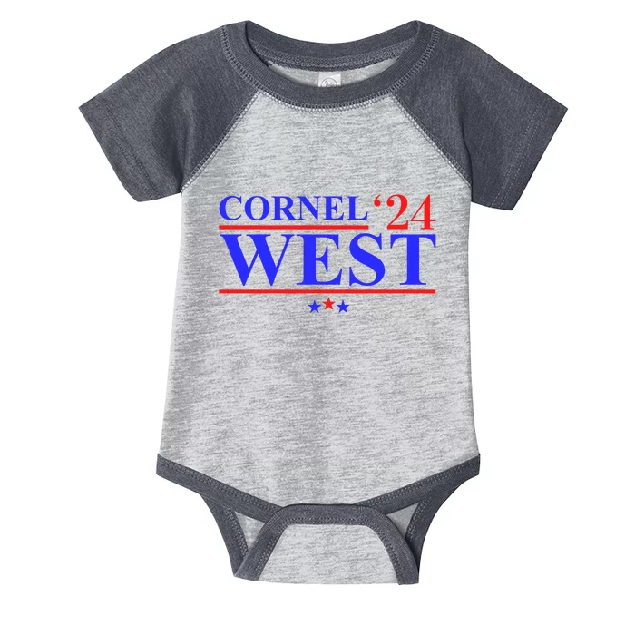 Cornel West For President 2024 Cornel West 2024 Infant Baby Jersey Bodysuit