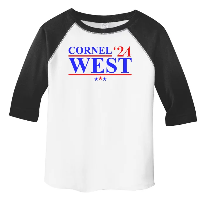 Cornel West For President 2024 Cornel West 2024 Toddler Fine Jersey T-Shirt