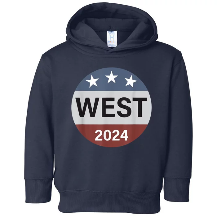 Cornel West For President Cornel West 2024 Toddler Hoodie