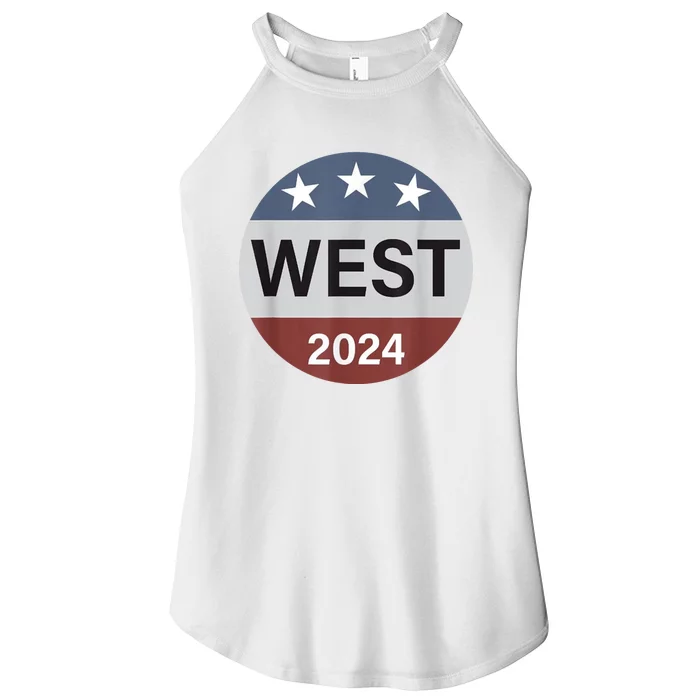 Cornel West For President Cornel West 2024 Women’s Perfect Tri Rocker Tank