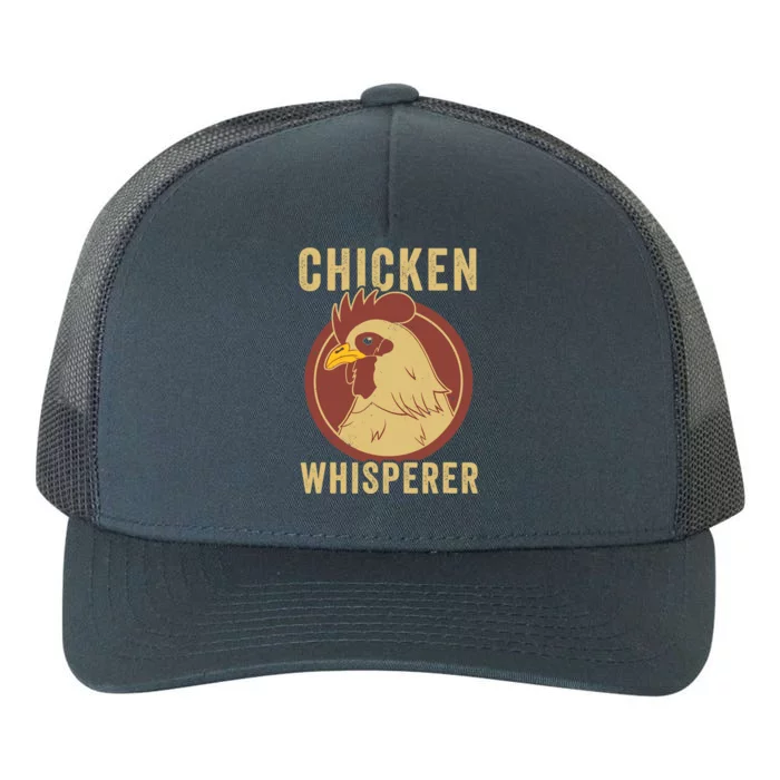 Chicken Whisperer Funny Chicken Lover Chicken Farmer Yupoong Adult 5-Panel Trucker Hat