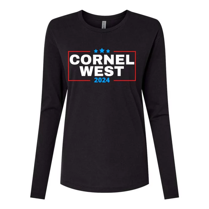 Cornel West For President 2024 Cornel West 2024 Womens Cotton Relaxed Long Sleeve T-Shirt