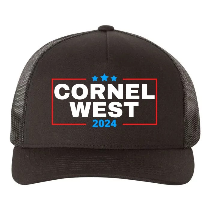 Cornel West For President 2024 Cornel West 2024 Yupoong Adult 5-Panel Trucker Hat