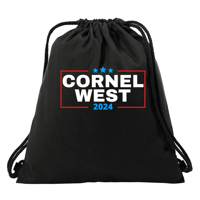 Cornel West For President 2024 Cornel West 2024 Drawstring Bag