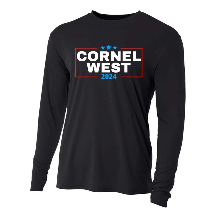 Cornel West For President 2024 Cornel West 2024 Cooling Performance Long Sleeve Crew