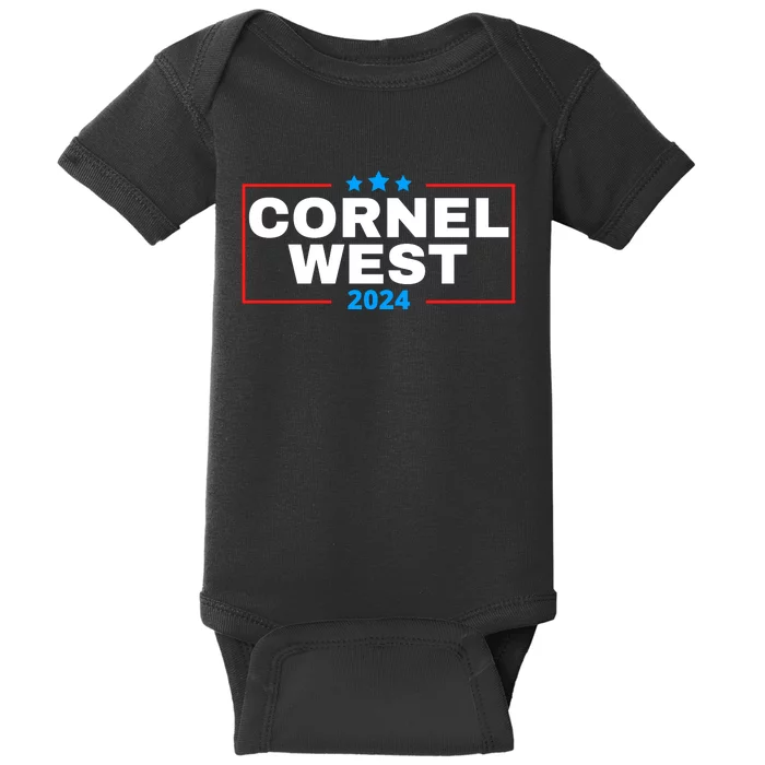 Cornel West For President 2024 Cornel West 2024 Baby Bodysuit