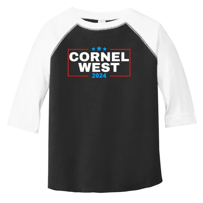 Cornel West For President 2024 Cornel West 2024 Toddler Fine Jersey T-Shirt