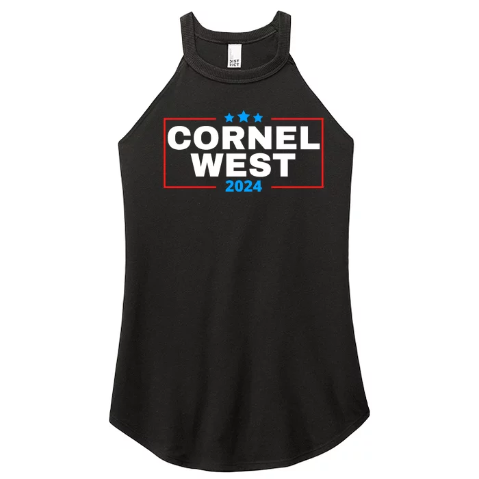 Cornel West For President 2024 Cornel West 2024 Women’s Perfect Tri Rocker Tank