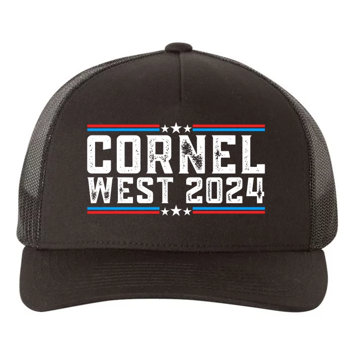 Cornel West For President 2024 Cornel West 2024 Yupoong Adult 5-Panel Trucker Hat