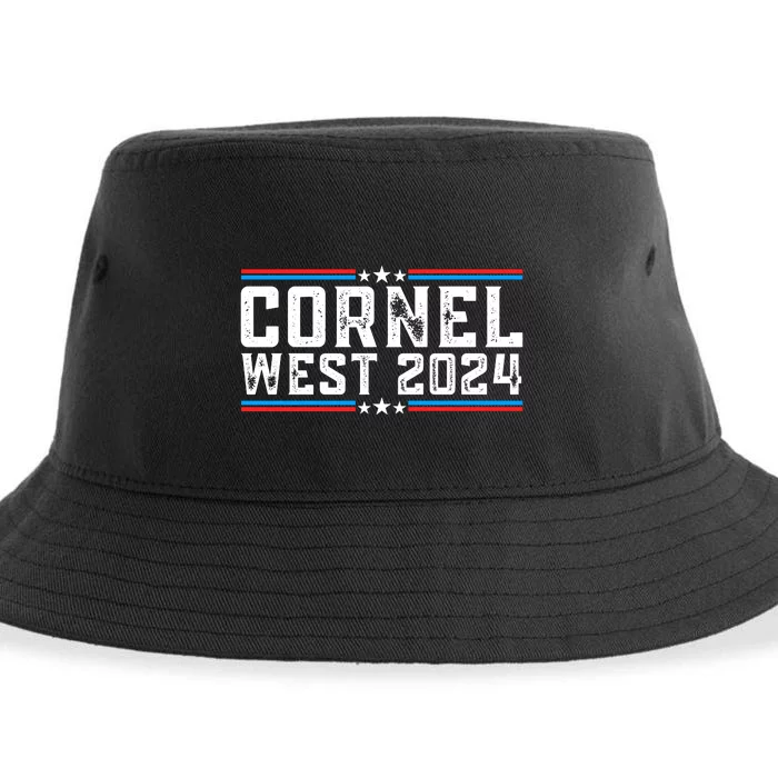 Cornel West For President 2024 Cornel West 2024 Sustainable Bucket Hat