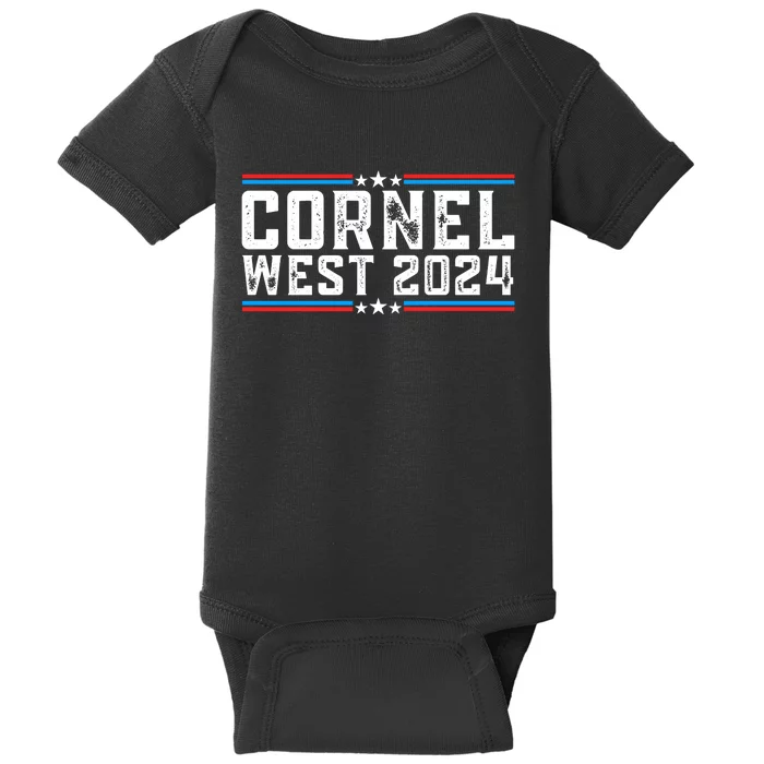 Cornel West For President 2024 Cornel West 2024 Baby Bodysuit