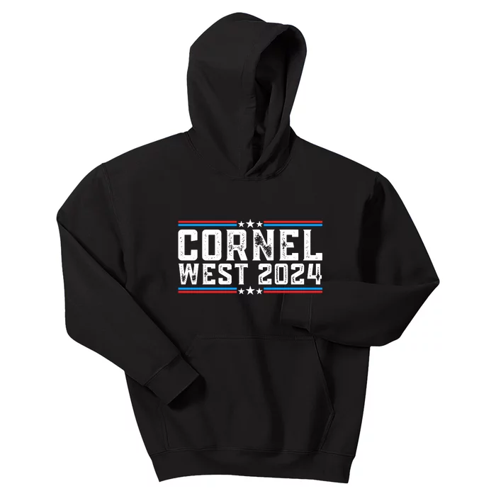 Cornel West For President 2024 Cornel West 2024 Kids Hoodie