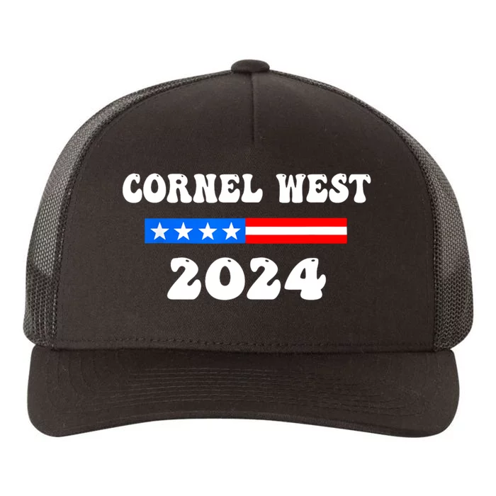 Cornel West For President Cornel West 2024 Yupoong Adult 5-Panel Trucker Hat