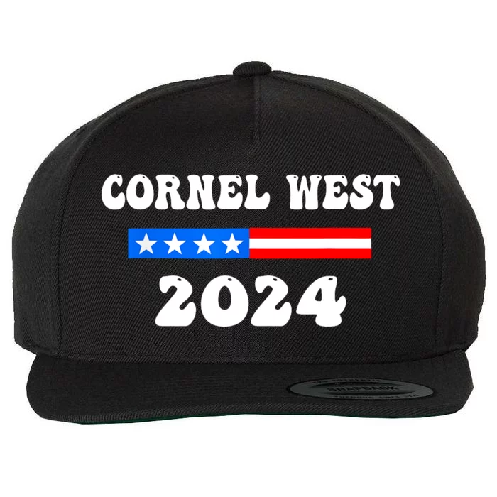 Cornel West For President Cornel West 2024 Wool Snapback Cap