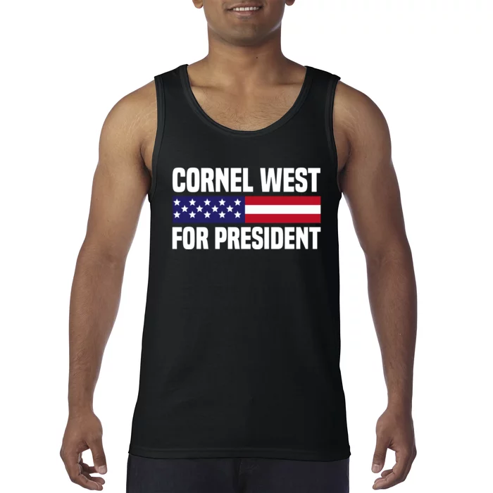 Cornel West For President 2024 Cornel West 2024 Tank Top